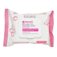 EVOLUDERM DESMAQUILLANTE WIPES TODO TIPO PIEL