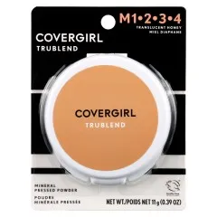 COVERGIRL TRUBLEND PRESSED POWDER, TRANSLUCENT HONEY