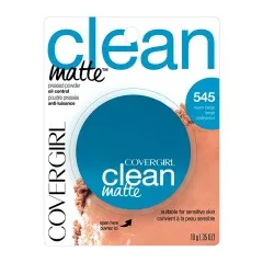 COVERGIRL CLEAN MATTE PRESSED POWDER, WARM BEIGE