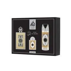 LATTAFA KING OF ARABIA GIFTSET 3PCS