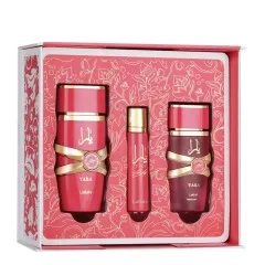 LATTAFA KIT YARA CANDY 100ML+12ML+ HAIR MIST 50ML.