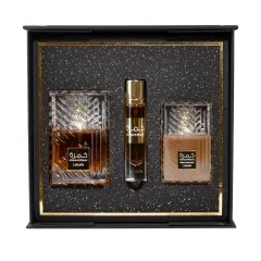 LATTAFA KIT KHAMRAH 100ML+12ML+HAIR MIST 50ML