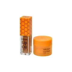 STELLA DUSTIN LIP OIL 4,5ML & MASK 15G HONEY