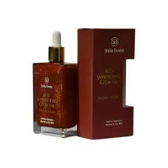 STELLA DUSTIN OIL SHIMMER GLOW RADIANT ROUGE 100ML